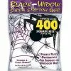 White Superstretch Spider Web Decoration 1 White Superstretch Spider Web Decoration -Halloween Store 00158253 a