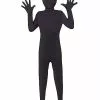 Kids Super Skins Black Skin Suit Costume -Halloween Store 01149475 a