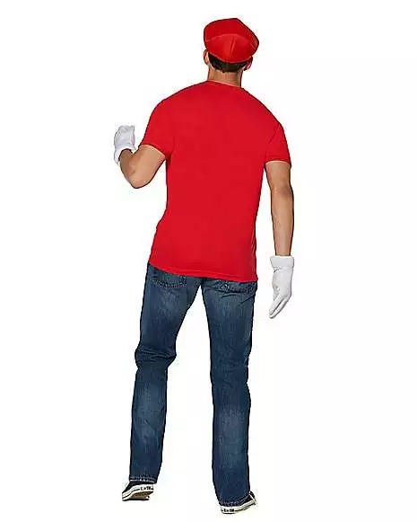 Mario Costume Kit - Mario Bros 4 Mario Costume Kit - Mario Bros - Image 2