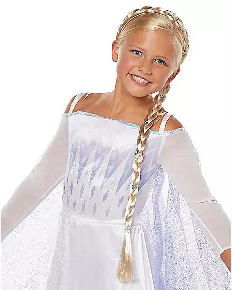 Braided Elsa Hair Headband - Frozen 3 Braided Elsa Hair Headband - Frozen