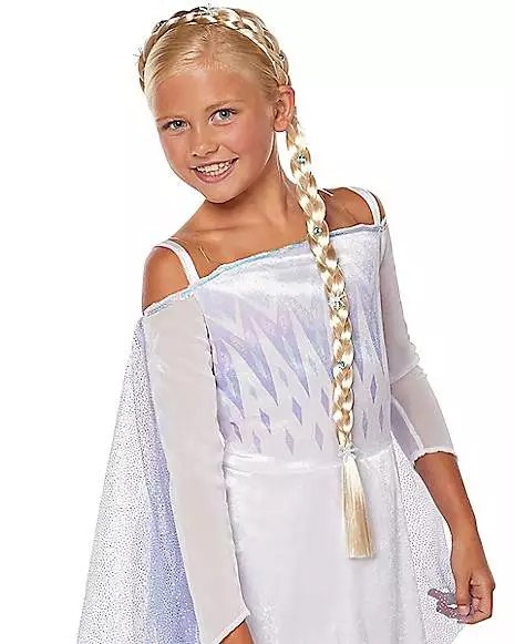 Braided Elsa Hair Headband - Frozen 4 Braided Elsa Hair Headband - Frozen - Image 2