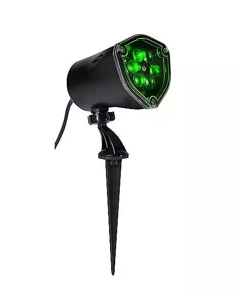 Whirl-A-Motion LED Green Spiders Projection Spot Light 4 Whirl-A-Motion LED Green Spiders Projection Spot Light - Image 2