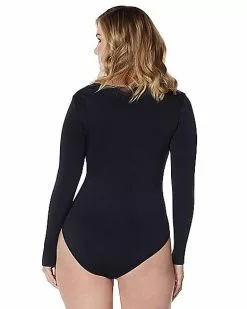 Black Bodysuit -Halloween Store 01306620 b