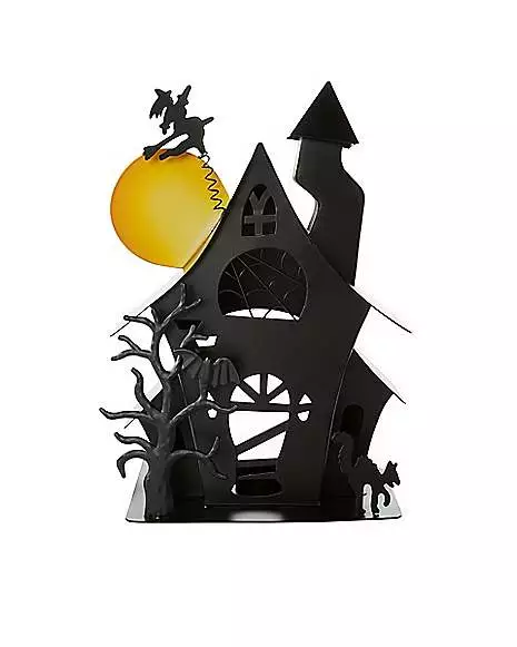 Haunted House Candle Holder 3 Haunted House Candle Holder