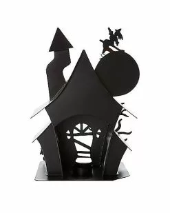 Haunted House Candle Holder 8 Haunted House Candle Holder -Halloween Store 01312958 c