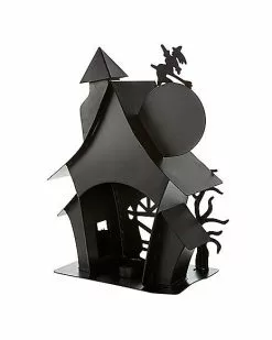 Haunted House Candle Holder 9 Haunted House Candle Holder -Halloween Store 01312958 d