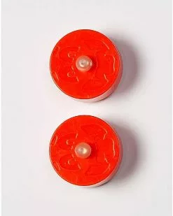 Flickering Pumpkin Tealights -Halloween Store 01319318 c