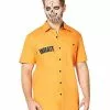 Arkham Inmate Work Shirt - Suicide Squad 2 Arkham Inmate Work Shirt - Suicide Squad -Halloween Store 01324516 a