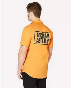 Arkham Inmate Work Shirt - Suicide Squad -Halloween Store 01324516 b