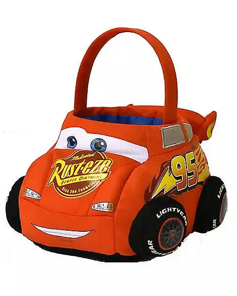 Lightning McQueen Plush Treat Bucket - Cars 3 Lightning McQueen Plush Treat Bucket - Cars