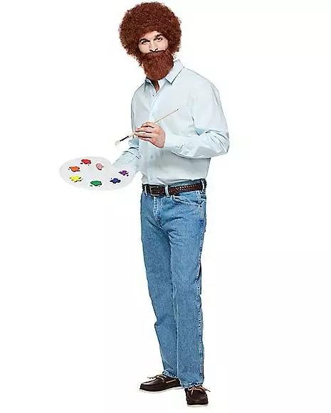 Adult Bob Ross Costume - Firefly 3 Adult Bob Ross Costume - Firefly