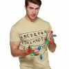 Adult Alphabet Wall T Shirt - Stranger Things -Halloween Store 01381979 a