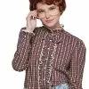 Adult Ruffle Barb Shirt - Stranger Things -Halloween Store 01382225 a