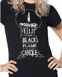 Black Flame T Shirt - Hocus Pocus 8 Black Flame T Shirt - Hocus Pocus -Halloween Store 01384130 c