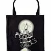 Black Flame Candle Tote Bag - Hocus Pocus -Halloween Store 01392737 a