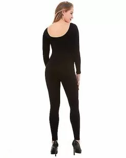 Long Sleeve Seamless Catsuit -Halloween Store 01394170 b