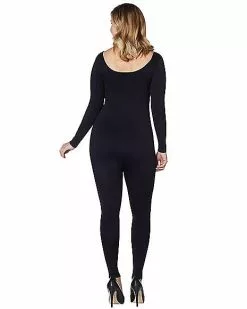 Long Sleeve Seamless Catsuit -Halloween Store 01394238 b