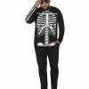 Long Sleeve Skeleton T Shirt -Halloween Store 01395417 a