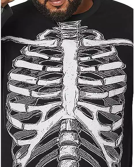 Long Sleeve Skeleton T Shirt 6 Long Sleeve Skeleton T Shirt - Image 4