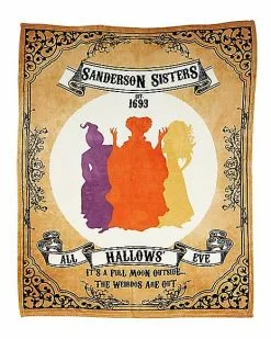 Sanderson Sisters Fleece Blanket - Hocus Pocus