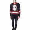 Jason Voorhees Hockey Jersey - Friday The 13th -Halloween Store 01405588 a