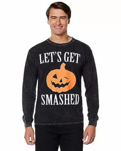 Let's Get Smashed Long Sleeve T Shirt