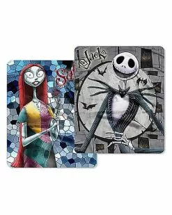 Jack And Sally Reversible Fleece Blanket - The Nightmare Before Christ 8 Jack And Sally Reversible Fleece Blanket - The Nightmare Before Christ -Halloween Store 01414473 c