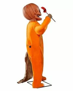 4.3 Ft Sam Animatronic - Trick 'r Treat 19 4.3 Ft Sam Animatronic - Trick 'r Treat -Halloween Store 01422898 i