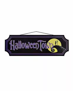 Halloween Town Sign - The Nightmare Before Christmas