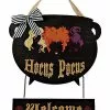 Hocus Pocus Cauldron Wreath - Disney 1 Hocus Pocus Cauldron Wreath - Disney -Halloween Store 01428739 a