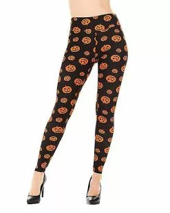 Pumpkin Leggings -Halloween Store 01434281 a