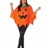 Adult Pumpkin Poncho -Halloween Store 01436567 a