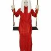 Ghostly Swing Girl Static Prop 1 Ghostly Swing Girl Static Prop -Halloween Store 01437862 a