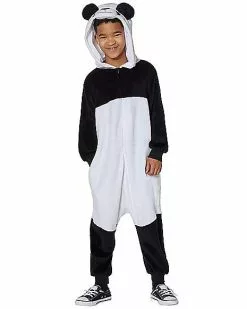 Kids Panda One-Piece Costume