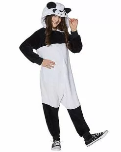 Kids Panda One-Piece Costume 8 Kids Panda One-Piece Costume -Halloween Store 01445600 c