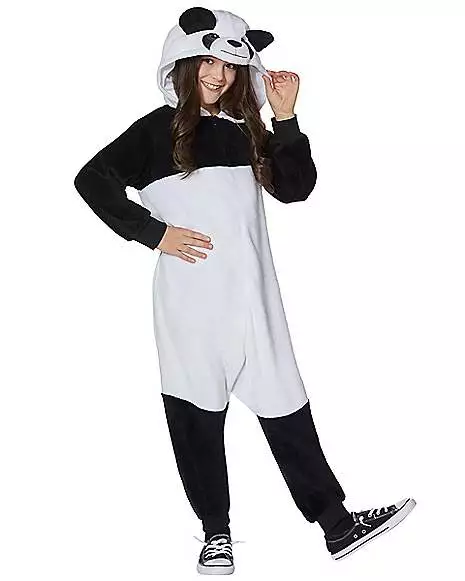 Kids Panda One-Piece Costume 5 Kids Panda One-Piece Costume - Image 3