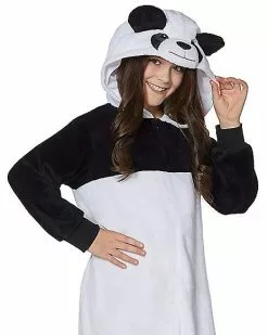 Kids Panda One-Piece Costume 9 Kids Panda One-Piece Costume -Halloween Store 01445600 d