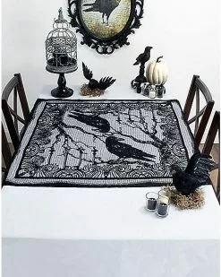 Dark Forest Raven Centerpiece -Halloween Store 01447549 b