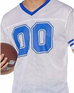 White Football Jersey -Halloween Store 01454941 c