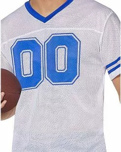 White Football Jersey -Halloween Store 01454958 c