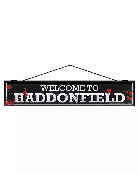 Welcome To Haddonfield Sign - Halloween 3 Welcome To Haddonfield Sign - Halloween