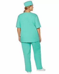 Adult ER Surgeon Plus Size Costume 12 Adult ER Surgeon Plus Size Costume -Halloween Store 01463249 e