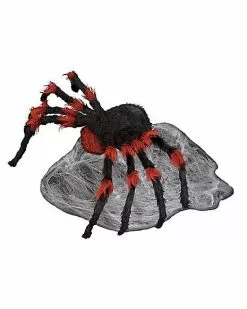 21 Inch LED Red And Black Jumping Spider Animatronic -Halloween Store 01463447 e