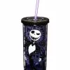 Jack Skellington Cup With Straw 20 Oz. - The Nightmare Before Christma -Halloween Store 01465145 a