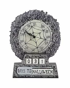 Wood Block X-Mas And Halloween Countdown - The Nightmare Before Christ