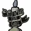 Black Flame Candle Magnet - Hocus Pocus -Halloween Store 01467109 a