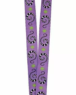 Beetlejuice Showtime Lanyard -Halloween Store 01467307 e