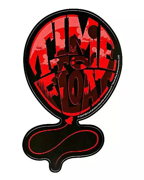 Time To Float Decal - It Chapter Two 3 Time To Float Decal - It Chapter Two