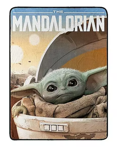 Child Arrived Fleece Blanket - The Mandalorian 3 Child Arrived Fleece Blanket - The Mandalorian
