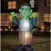 8 Ft LED Frankenstein Inflatable Decoration -Halloween Store 01476167 a